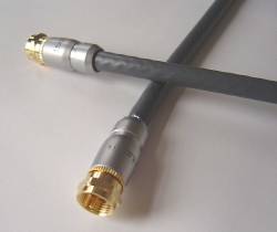 inakustik HDTV 120 dB antenna cable with F-connectors