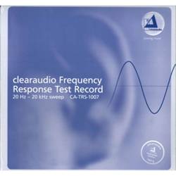 Clearaudio Frequency Response Test Record CA-TRS-1007