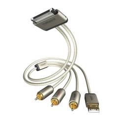 inakustik Premium iPlug Apple - USB/AV-Cable