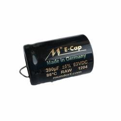 E-Cap AC - ECAP63 Elektrolytkondensator 63 VDC / 23 VAC, rau