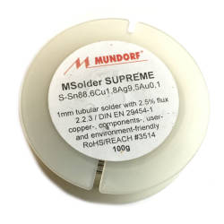 Mundorf MSolder SUPREME silver/gold Lötzinn