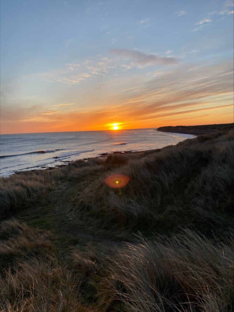 Photographing 27 Sites in 48 Hours. High Level Photography Newcastle-Sunrise-over-sea-768x1024 Photographing 27 Sites in 48 Hours.