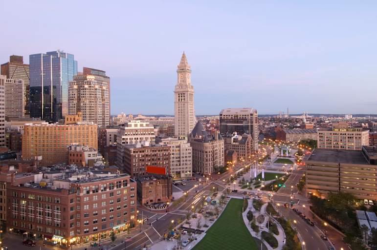 Boston, Massachusetts skyline
