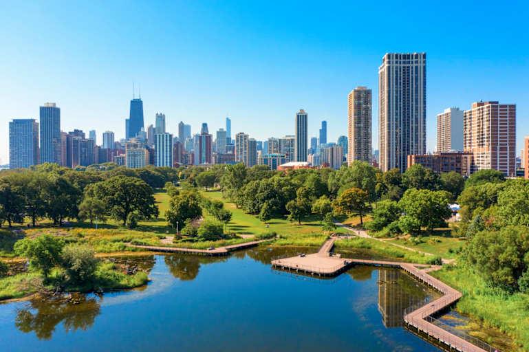 Chicago, Illinois skyline during the daytime