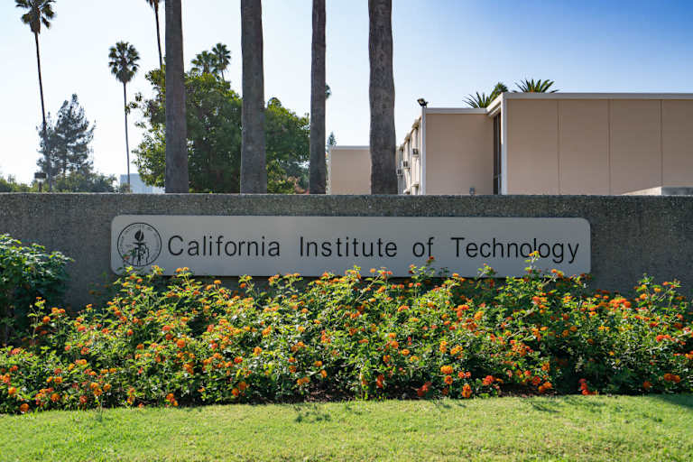 PASADENA, CA - SEPTEMBER 22: General view of California Institute of Technology on September 22, 2020 in Pasadena, California.
