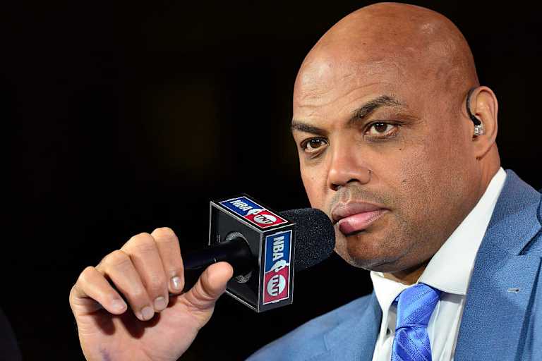 CLEVELAND, OH - OCTOBER 25: A close up shot of NBA TNT Analyst, Charles Barkley talking on set before the New York Knicks game against the Cleveland Cavaliers on October 25, 2016 at Quicken Loans Arena in Cleveland, Ohio. NOTE TO USER: User expressly acknowledges and agrees that, by downloading and or using this Photograph, user is consenting to the terms and conditions of the Getty Images License Agreement. Mandatory Copyright Notice: Copyright 2016 NBAE (Photo by David Dow/NBAE via Getty Images)
