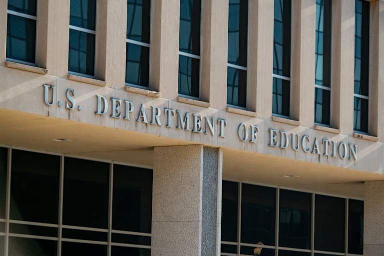 The U.S. Department of Education building stands in Washington, D.C., U.S.