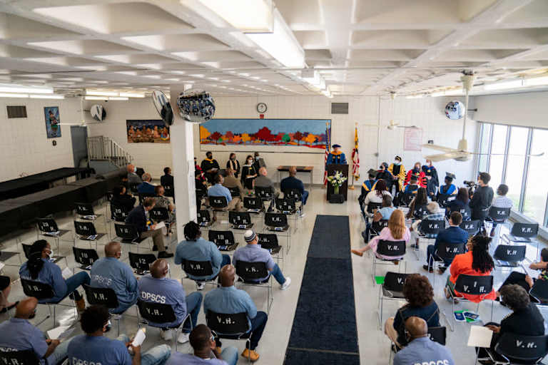 Goucher Prison Education Program Graduation Ceremony