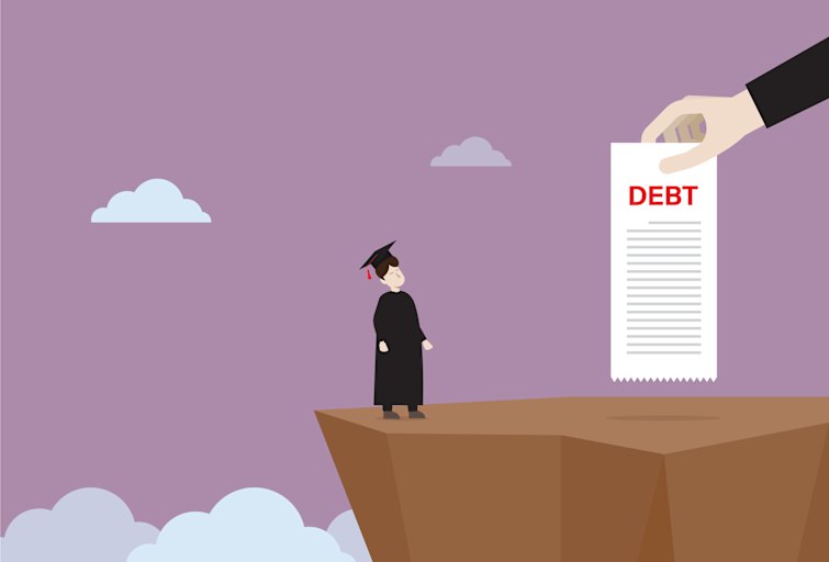 Master’s Degrees Saddle Graduates With Debt