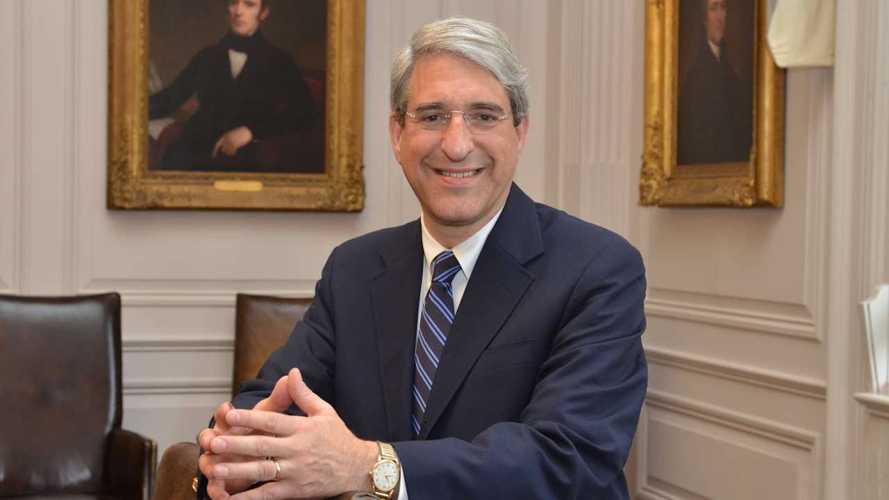 Peter Salovey's First Day as President at Yale