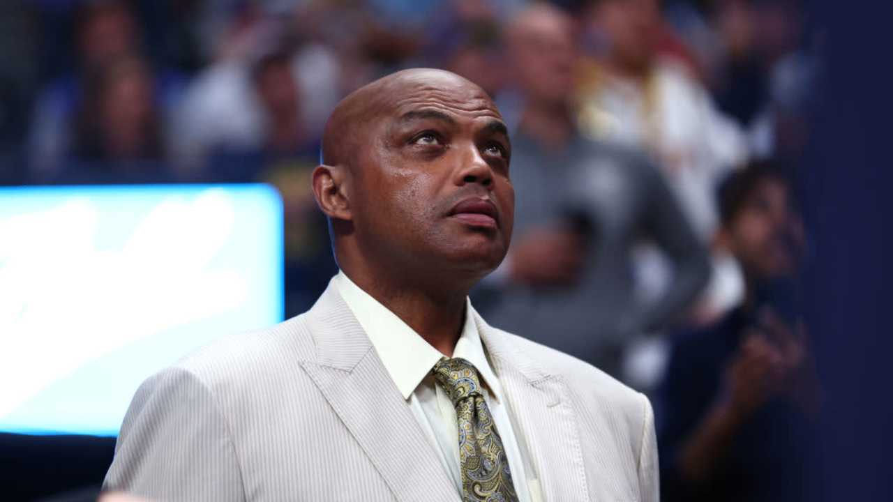 Charles Barkley at an NBA game