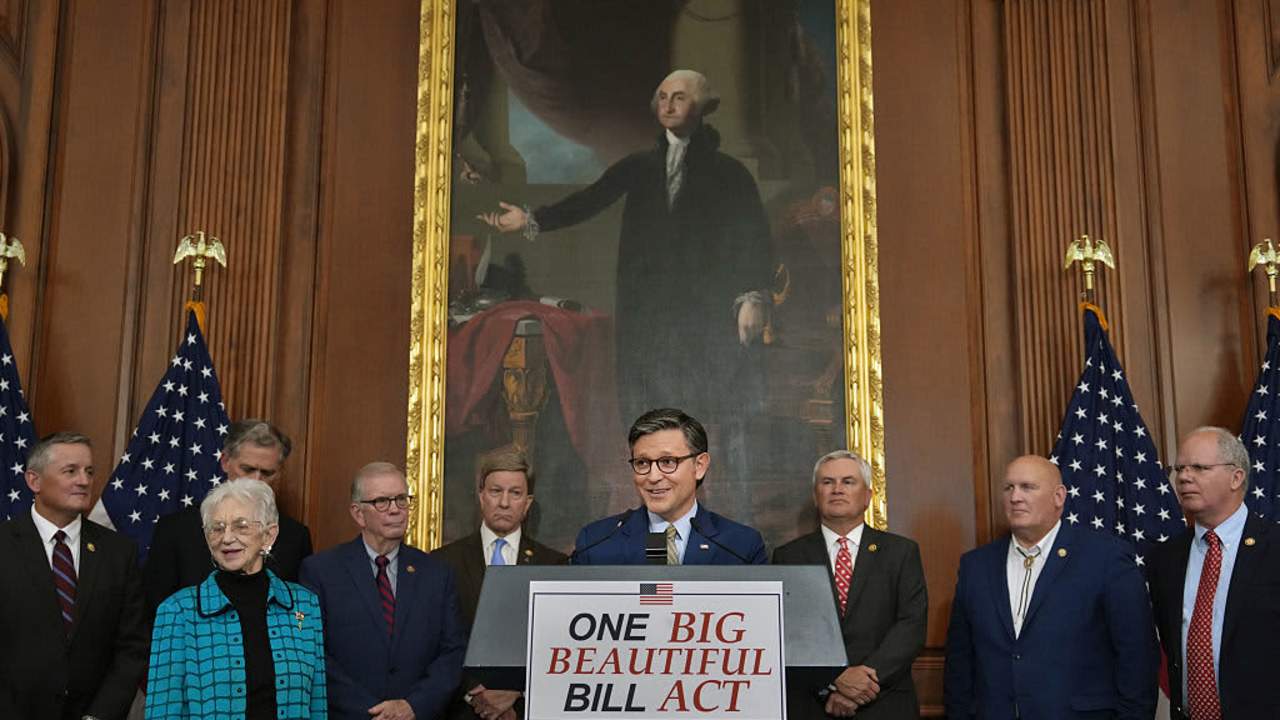 House Lawmakers Pass Budget Bill Ahead Of Speaker Johnson's Memorial Day Deadline