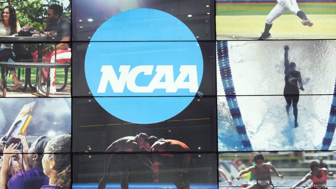 Exterior view of the NCAA Headquarters
