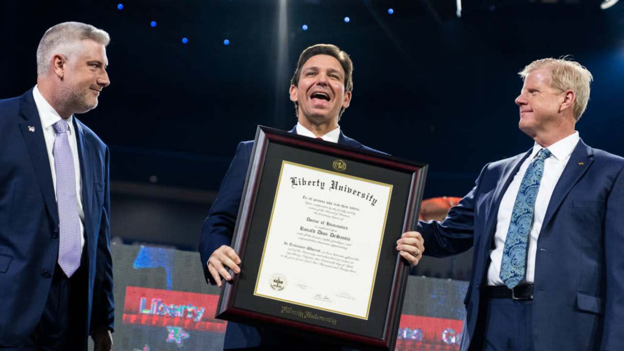 Ron DeSantis at Liberty