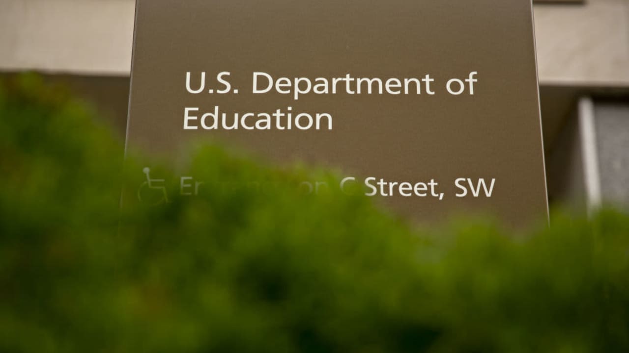 Exteriors Of The U.S. Department Of Education Headquarters