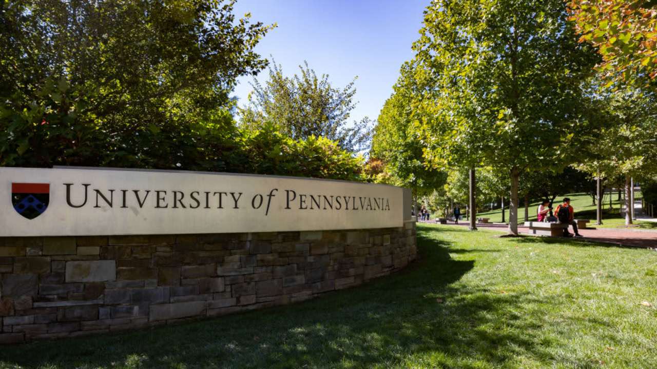University of Pennsylvania campus sign