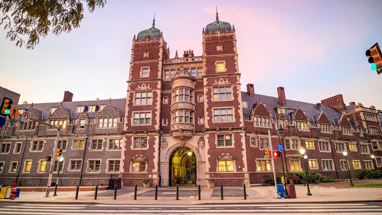 University of Pennsylvania campus in Philadelphia