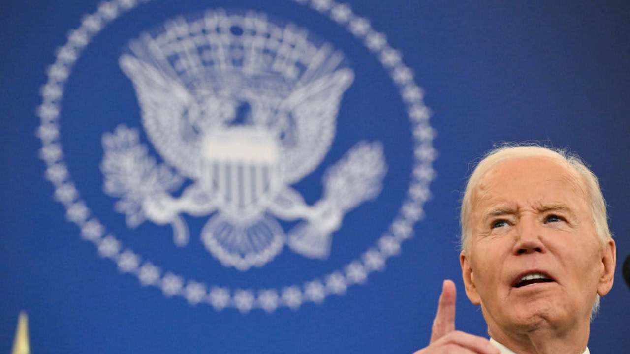 US President Joe Biden delivers his final foreign policy speech