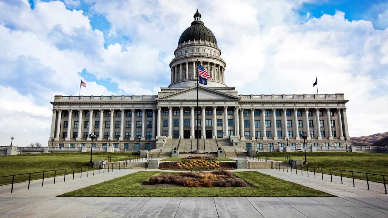 Utah State Capitol Building.