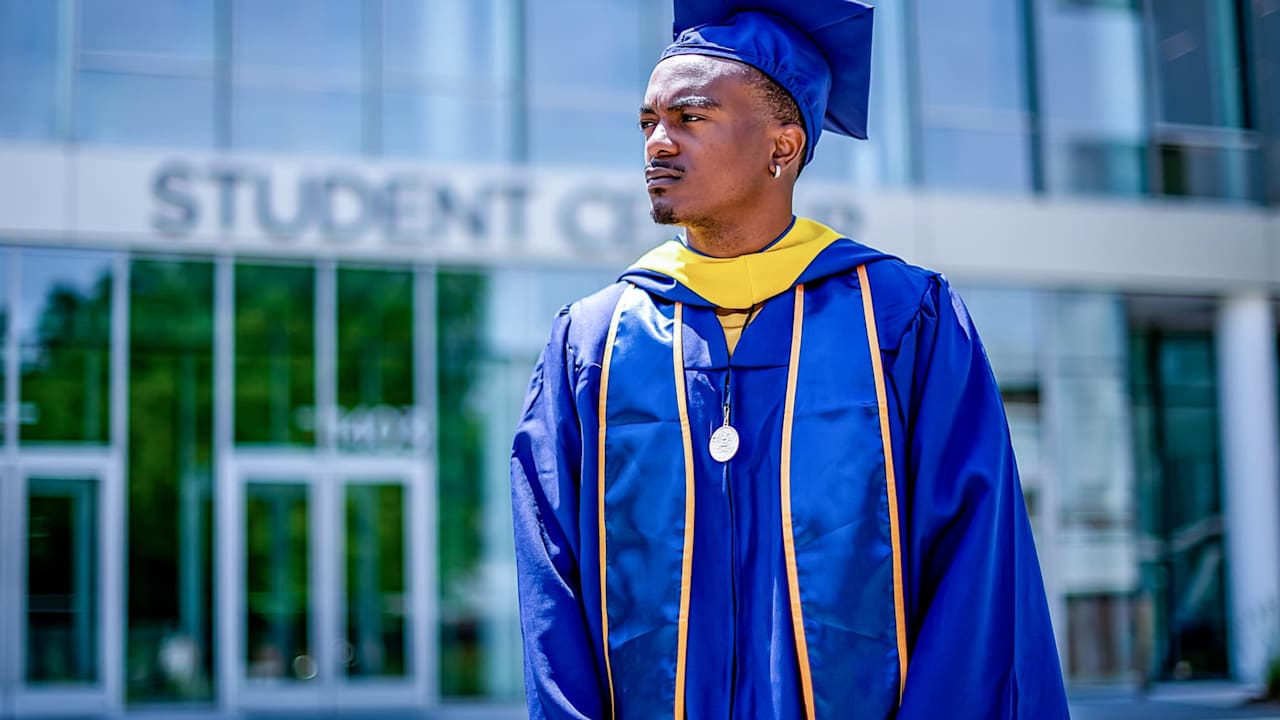 Young Male College Graduate