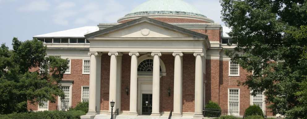 Academic Building at the Campus of the University of North Carolina
