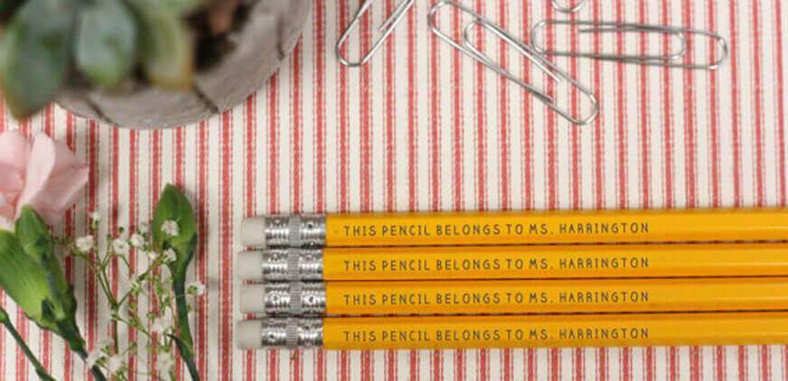 Back to School, Custom Pencils, Personalized Pencils, Funny Pencils,  Teacher Gift, First Day, Kid Gift, School Supplies, College Supplies 