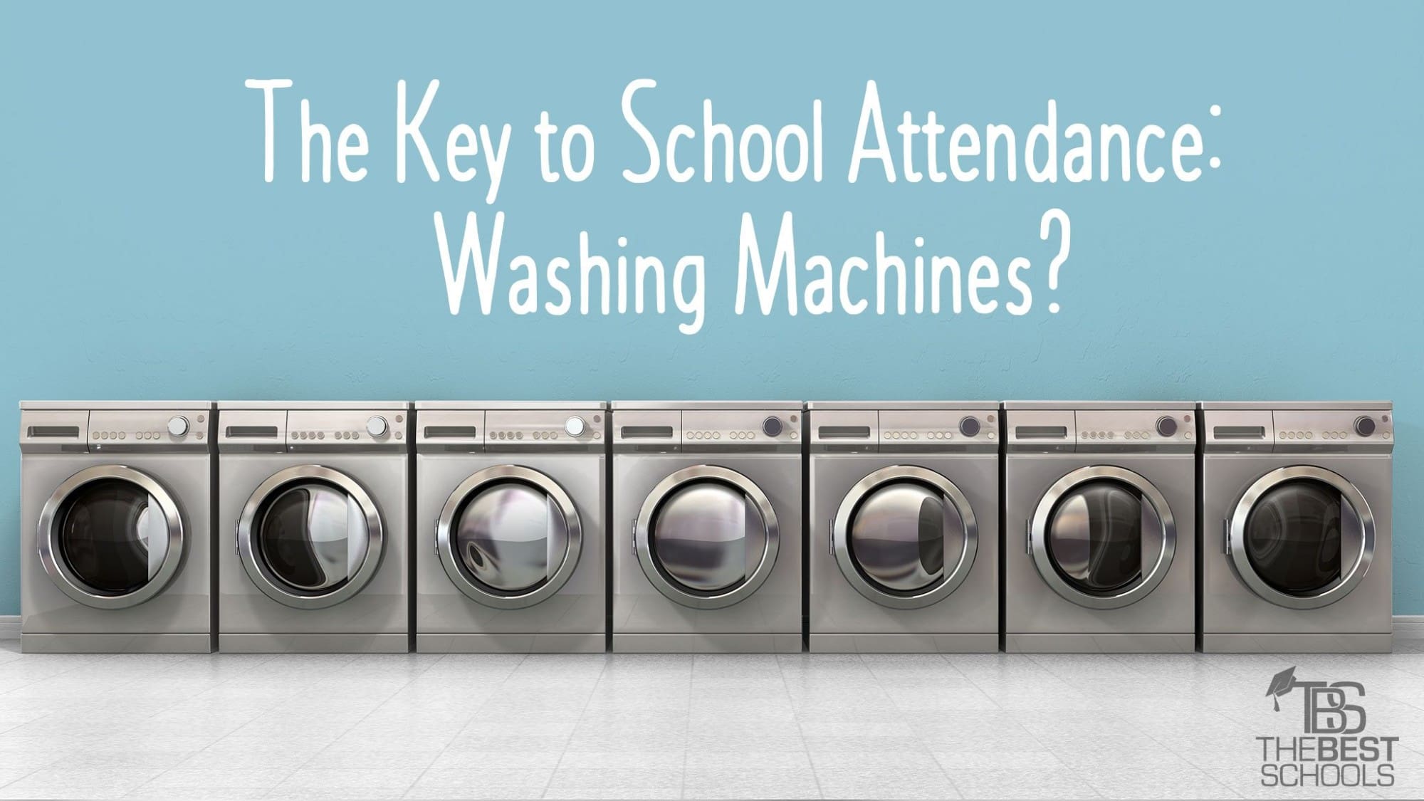 The Key to School Attendance: Washing Machines?