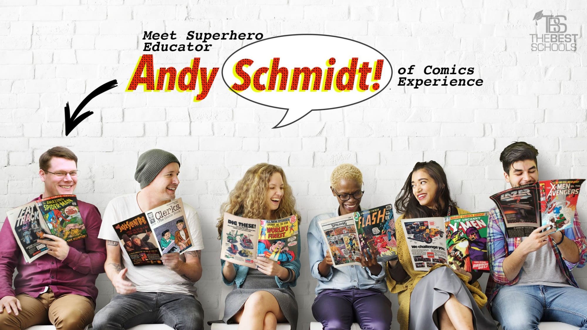 Meet Superhero Educator Andy Schmidt of Comics Experience