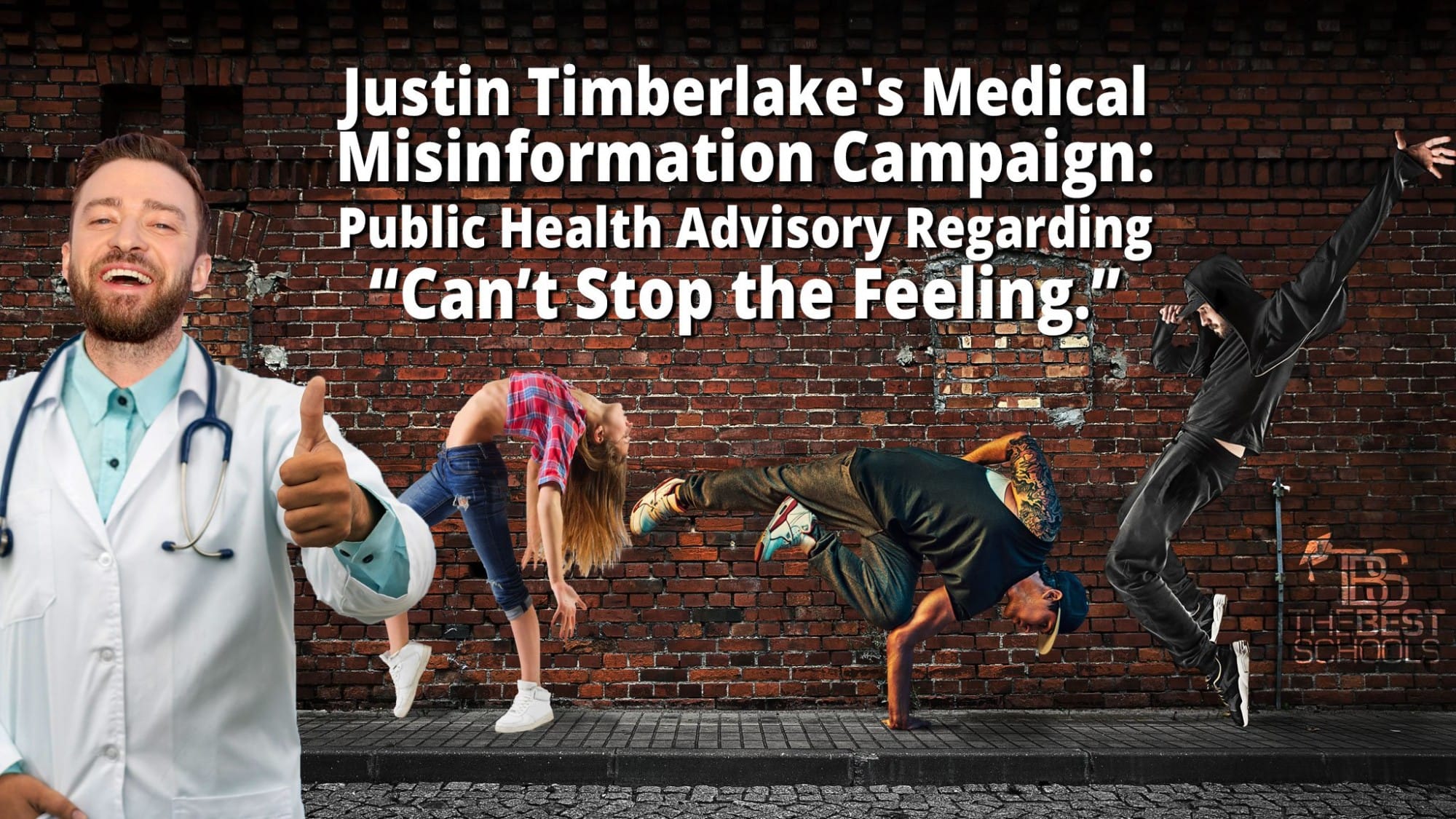Teensplainer: Justin Timberlake's Medical Misinformation Campaign—Public Health Advisory Regarding "Can't Stop the Feeling."