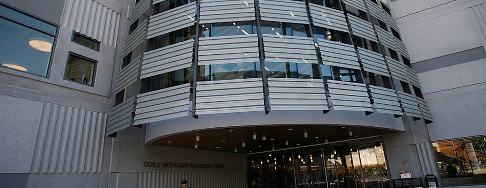 An exterior view of the new addition to the Henry Madden Library at Fresno State is shown October 28, 2009, in Fresno, California.