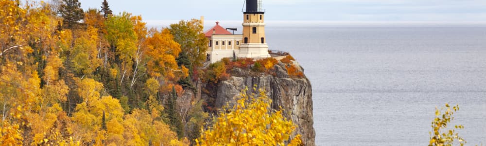 Fall landscape photograph of Minnesota