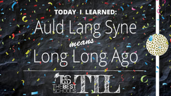 Auld Lang Syne Means . . .