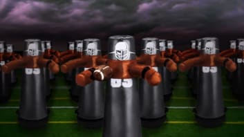 Dartmouth's Tackling Robot Reduces Football Injuries, Possibly Heralds the Apocalypse