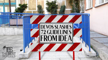 DeVos Slashes 72 Guidelines from Individuals with Disabilities Act (IDEA)