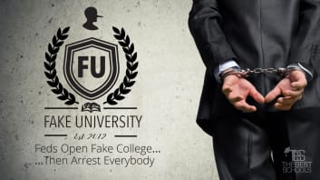 Fake University: Feds Open Fake College... Then Arrest Everybody