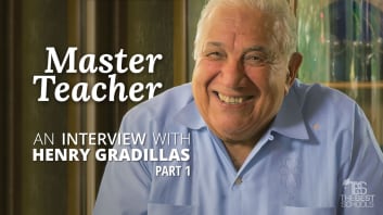 An Interview with Henry Gradillas, Master Teacher