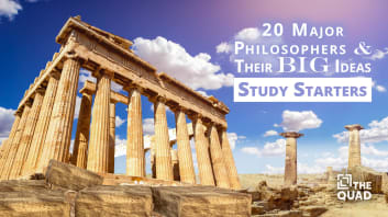 20 Major Philosophers & Their Big Ideas