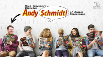 Meet Superhero Educator Andy Schmidt of Comics Experience