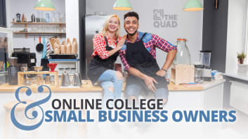 Small Business Owners and Online College