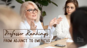 Professor Rankings: From Adjunct To Emeritus