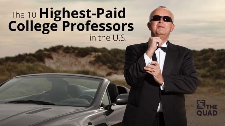 what types of professors make the most money