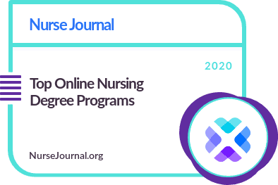 Top Online Nursing Degree Programs Badge