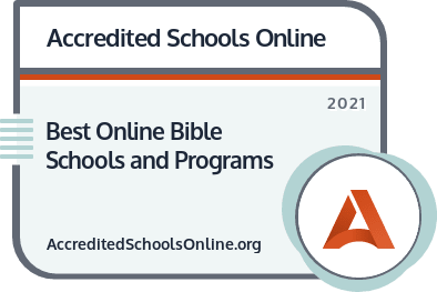 Best Online Bible Schools and Programs badge