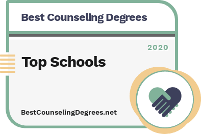 Best Counseling Degrees Badge