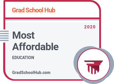 Most Affordable Online EdD Education Programs Badge