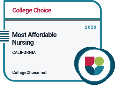 Most Affordable Nursing Schools in California Badge