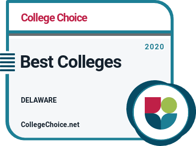 Best Colleges in Delaware Badge