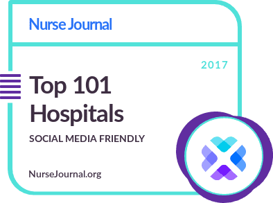 Top 101 Social Media Friendly Hospitals Badge