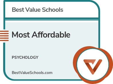 Most Affordable Psychology badge