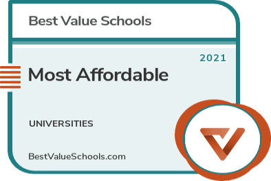 Most Affordable Universities badge
